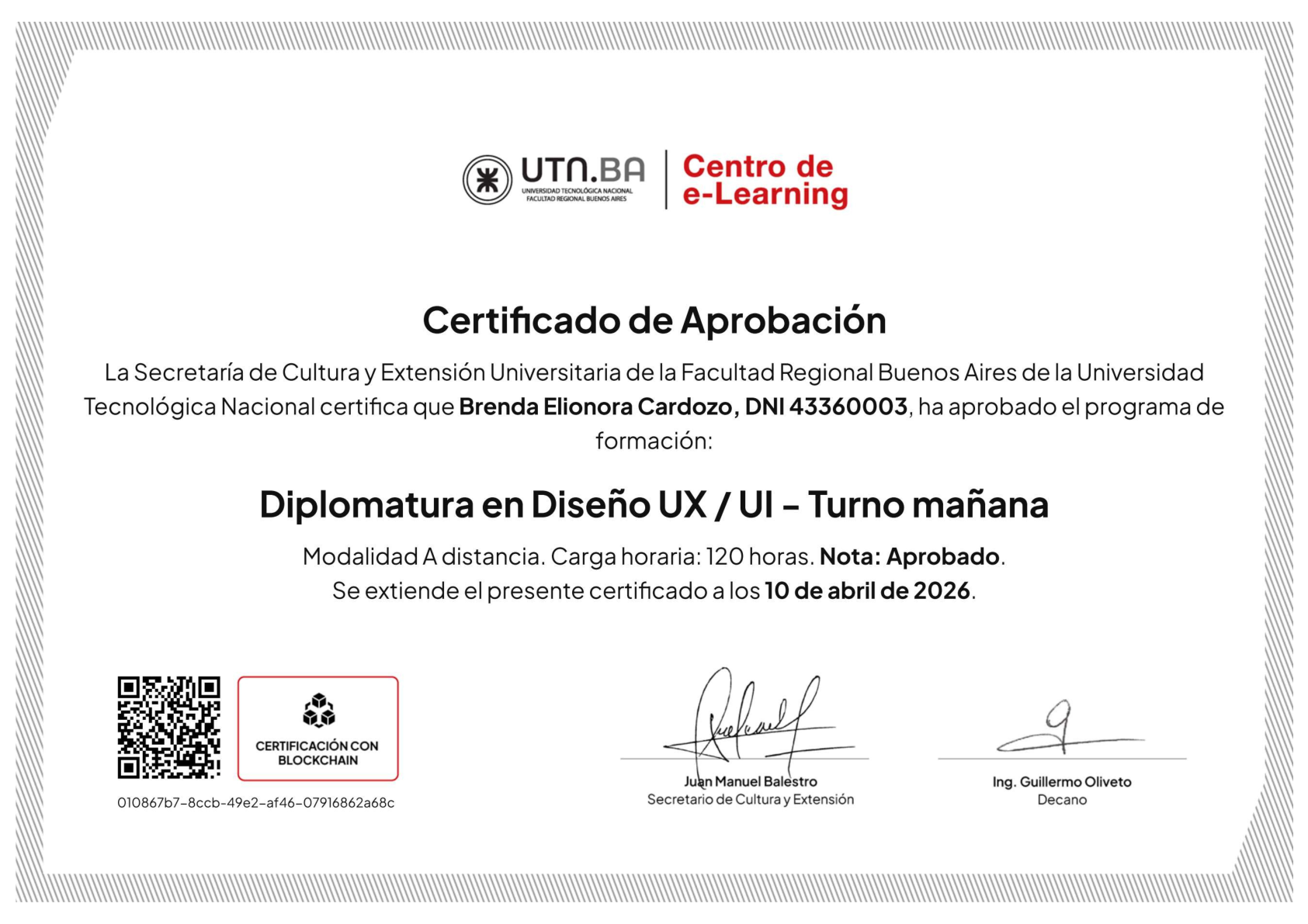 Diplomatura en Diseño UX/UI – Brenda Cardozo
